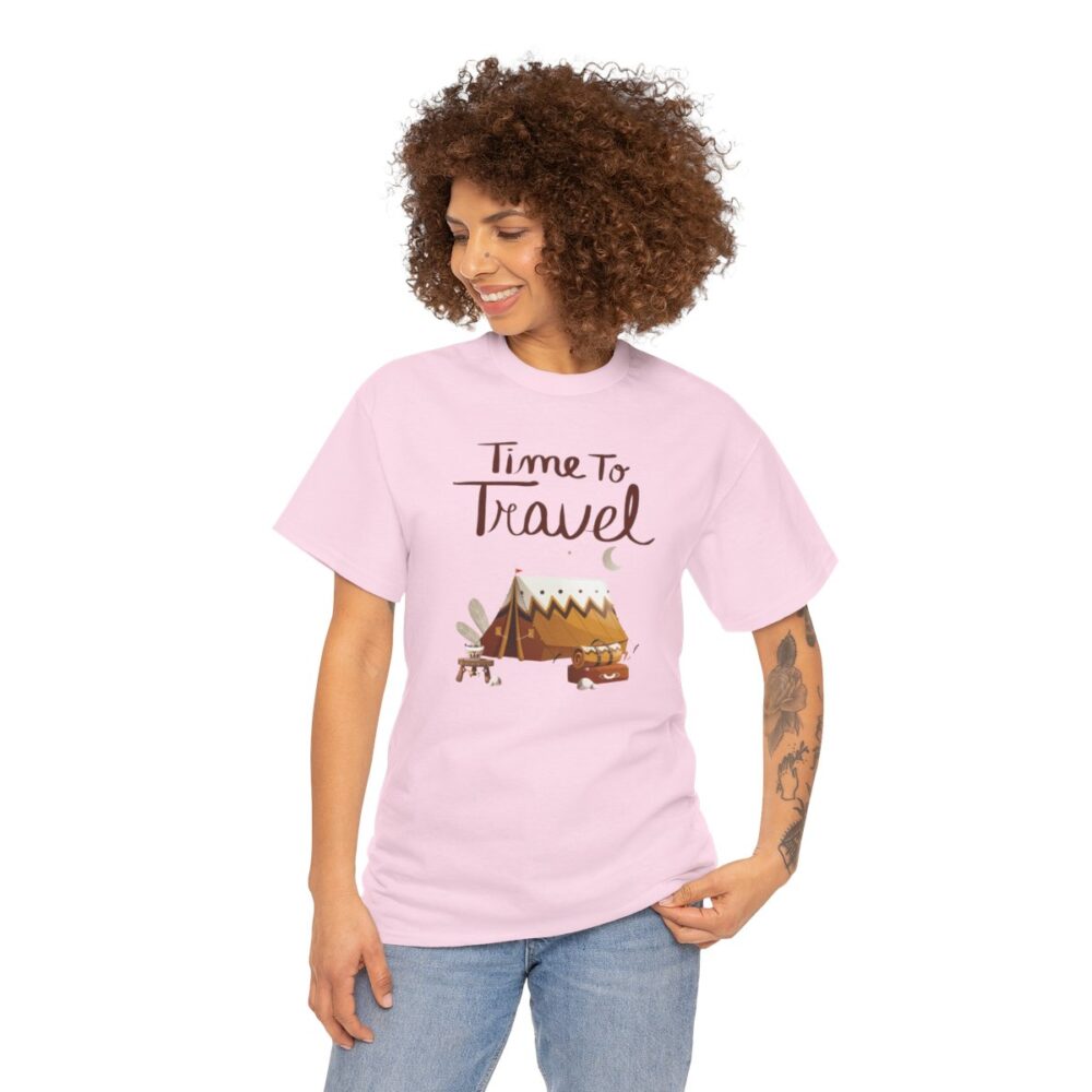 Time to Travel- Cotton Tee/Tshirt for Men and Women - Image 18