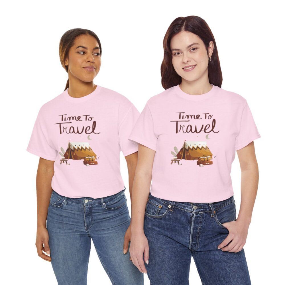 Time to Travel- Cotton Tee/Tshirt for Men and Women - Image 23