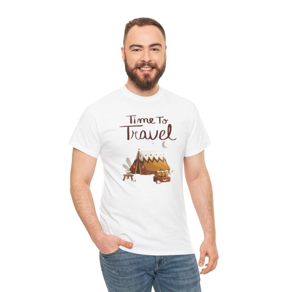 Time to Travel- Cotton Tee/Tshirt for Men and Women - Image 12