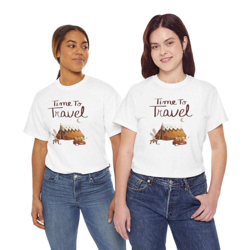 Time to Travel- Cotton Tee/Tshirt for Men and Women - Image 16