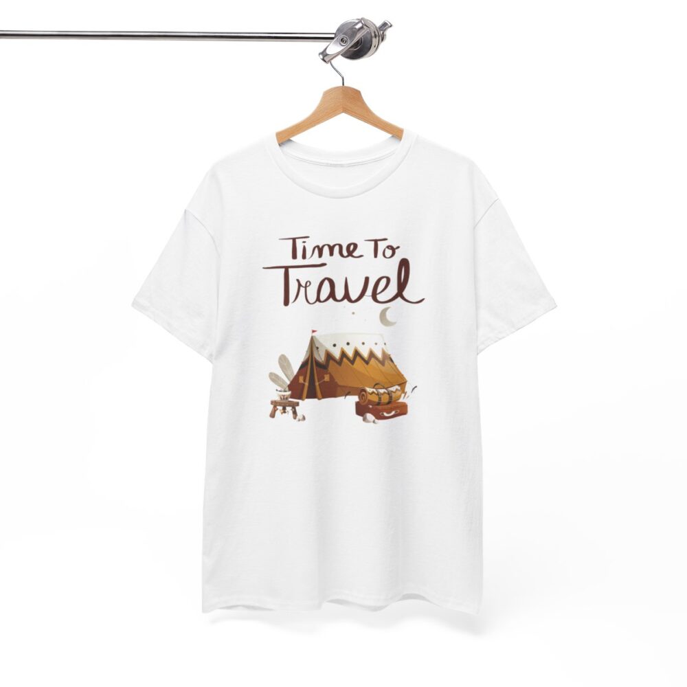 Time to Travel- Cotton Tee/Tshirt for Men and Women - Image 10